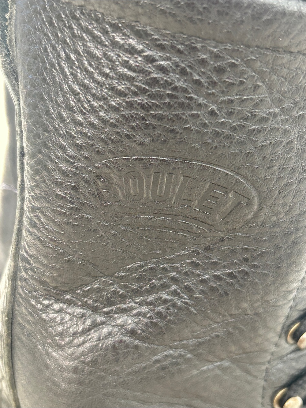 Boulet Men’s Black Packer Western Boot US 10.5 - Picture 4 of 9